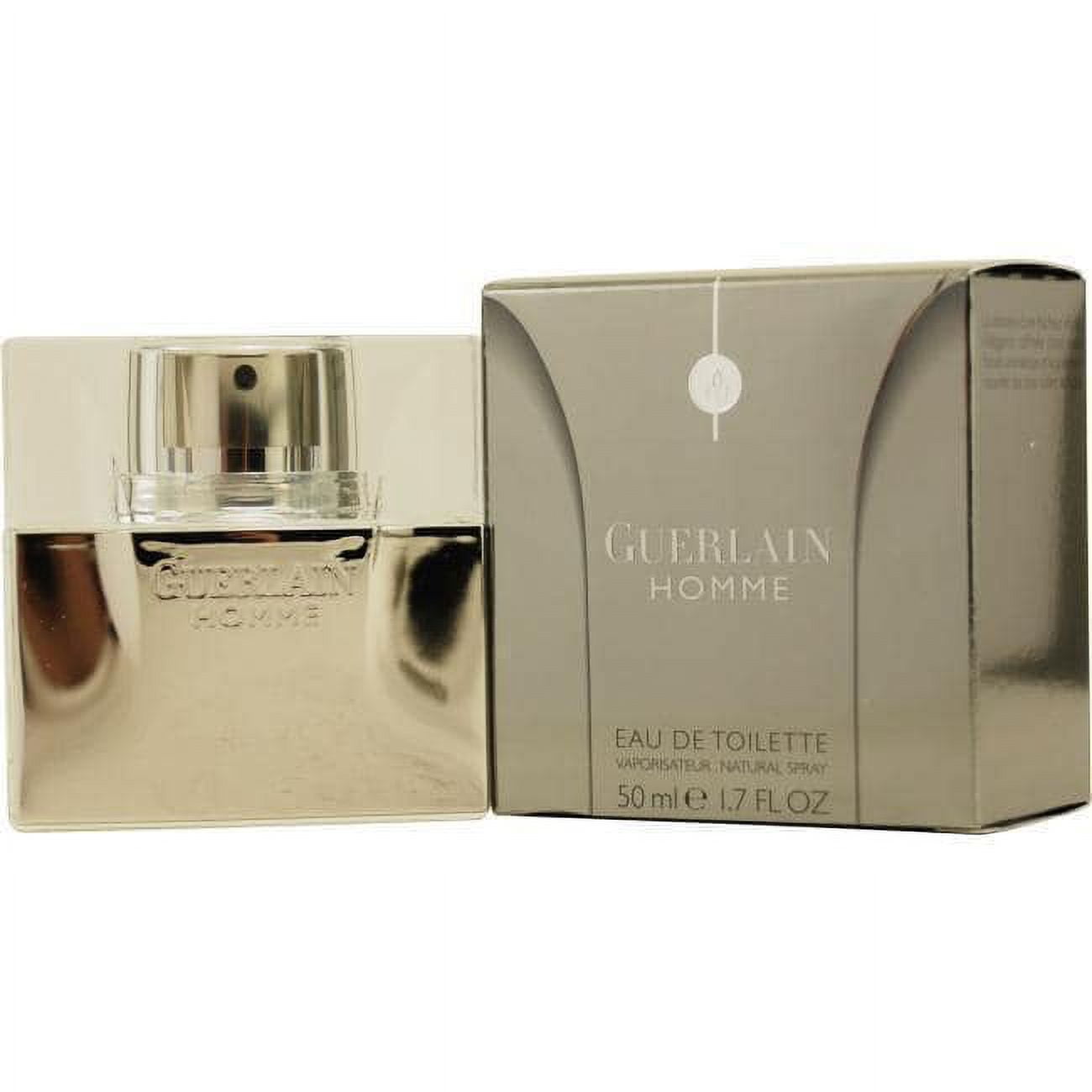 Guerlain Homme for Men Eau De Toilette Spray, 1.7 oz