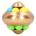 thumbnail image 2 of Rotating Ball Puzzle Toy, Stress Relief Puzzle Ball Mellow   For Teenager For Office Gold, 2 of 8