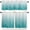Teal Blue, variant on Teal Blue White Ombre Kitchen Curtains and Valances Set, Rod Pocket Curtains Tier Farmhouse Window Curtains 36 Inch Length, Abstract Line Texture Minimalism Gradient 3 Piece Kitchen Curtains Set