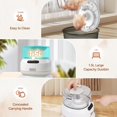 thumbnail image 3 of Pupihom Pet Hair Grooming Vacuum, 3-Speed, Hair Trimmer, Adjustable Suction, Low Noise for Shedding Dogs, 3 of 6