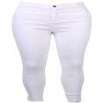thumbnail image 1 of CNKOO Women Pants High Waist Slim Pencil Skinny Tummy Control Solid Color Pants, 1 of 7