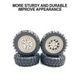 thumbnail image 4 of Tholdsy RCGOFFLOW Llantas duraderas para 1/24 FMS FCX24 Crawler RC accesorios de coche Kits de construcción modelo Negro, 4 of 6