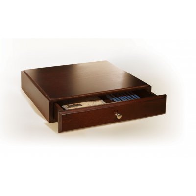 Stack Amp Style Wood Desk Organizers Supplies Drawer Mahogany