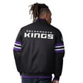 thumbnail image 3 of Men's Starter Purple Sacramento Kings Scout Varsity Satin Full-Snap Jacket, 3 of 3