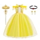 thumbnail image 1 of Vestidos de princesa bella para niña, disfraz de baile, vestido de La Bella y La Bestia, ropa de fantasía para fiesta de año nuevo, 2023 Fivean unisex, 1 of 2