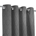 thumbnail image 1 of Safdie & Co. Curtain Jacquard Capri 84L Grey, 1 of 3