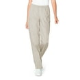 thumbnail image 1 of Landau Scrub Zone Relaxed Fit 3-Pocket Elastic Cargo Scrub Pants for Women 83221, 1 of 6