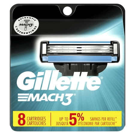 Gillette Mach3 Men’s Razor Blades - 8 Refills