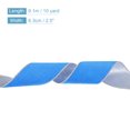 thumbnail image 2 of Christmas Velvet Ribbon 2.5" 10 Yard Gold Iron Wired Edge Easy to Shape DIY Crafts Gift Wrapping Sky Blue, 2 of 7