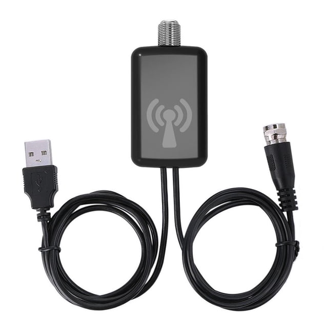 Amplificador De Señal De Antena De Tv De 25Db, Potenciador De Bajo Ruido, Fácil Instalación, Antena De Tv Hdtv, Amplificador De Señal De Antena Para Antena Fox Cateissary EL012398-00