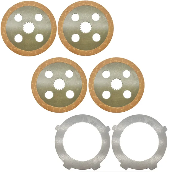 XYZIL Brake Plate Disc Disk Kit T1060-28200 for Kubota L3430 L4630 L3200 L3400 L3560