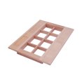 thumbnail image 3 of 1/12 Scale Unpainted Dollhouses Window Frame Handmade Wooden Blinds Miniature Home Decoration Craft Project Display, 3 of 8