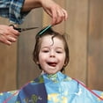thumbnail image 3 of Capa de corte de pelo para niños, capa de peluquero plegable para el hogar o el estilista de peluquería Vhermosa, 3 of 5