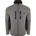 thumbnail image 1 of Drake Waterfowl Windproof Tech Jacket Charcoal/Black Large, 1 of 3
