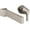 Brilliance Stainless, variant on Delta Zura: Single Handle Wall Mount Bathroom Faucet Trim