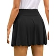 thumbnail image 4 of Charmo Womens High Waisted Sport Skirts Scallped Trim Athletic Tennise Skirts with Pockets, 4 of 7