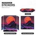 thumbnail image 4 of Decal Skin for PS4 Slim / PS4 Pro / PS4, Whole Body Vinyl Sticker Cover for Playstation 4 Console and Controller (Neon River Velly Cyber), 4 of 5