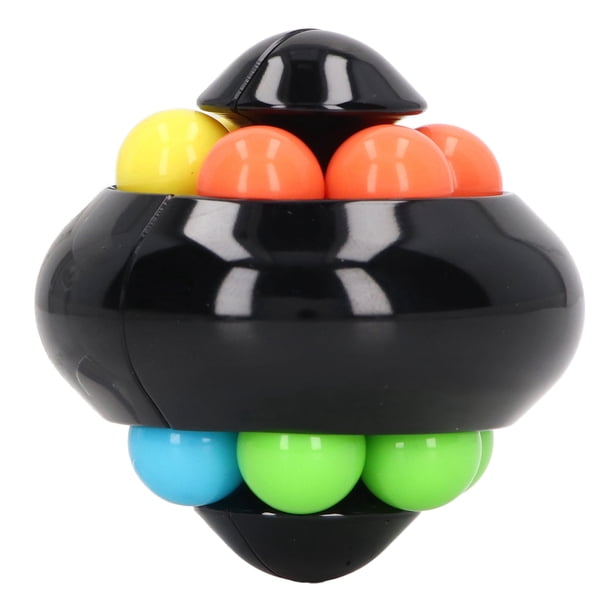 Bola De Rompecabezas Para Aliviar El Estrés, Bola Giratoria, Juguete De Rompecabezas, Suave, Divertido, Suave Para Adultos Para El Hogar ANGGREK Negro