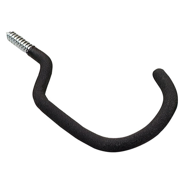 Gancho para bicicleta Crawford Super Medium, acero negro, 34 kg de capacidad