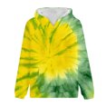 thumbnail image 4 of Bovemsi Sweatshirt for Women Tie Dye Printed Autumn And Winter Warm Hooded Sportswear Comfort Hoodie, 4 of 4