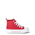 thumbnail image 6 of Wonder Nation Little Girls and Big Girls Platform High Top Sneakers, Sizes 13-6, 6 of 9