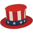 thumbnail image 2 of Uncle Sam Collapsible Hat Child Halloween Accessory, 2 of 2