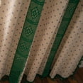 thumbnail image 6 of Crochet Lace Window Curtain Panel with Tassels Semi Sheer Hollow Curtains for Bedroom Living Room, 1 Pane Rod Pocketl, 6 of 6