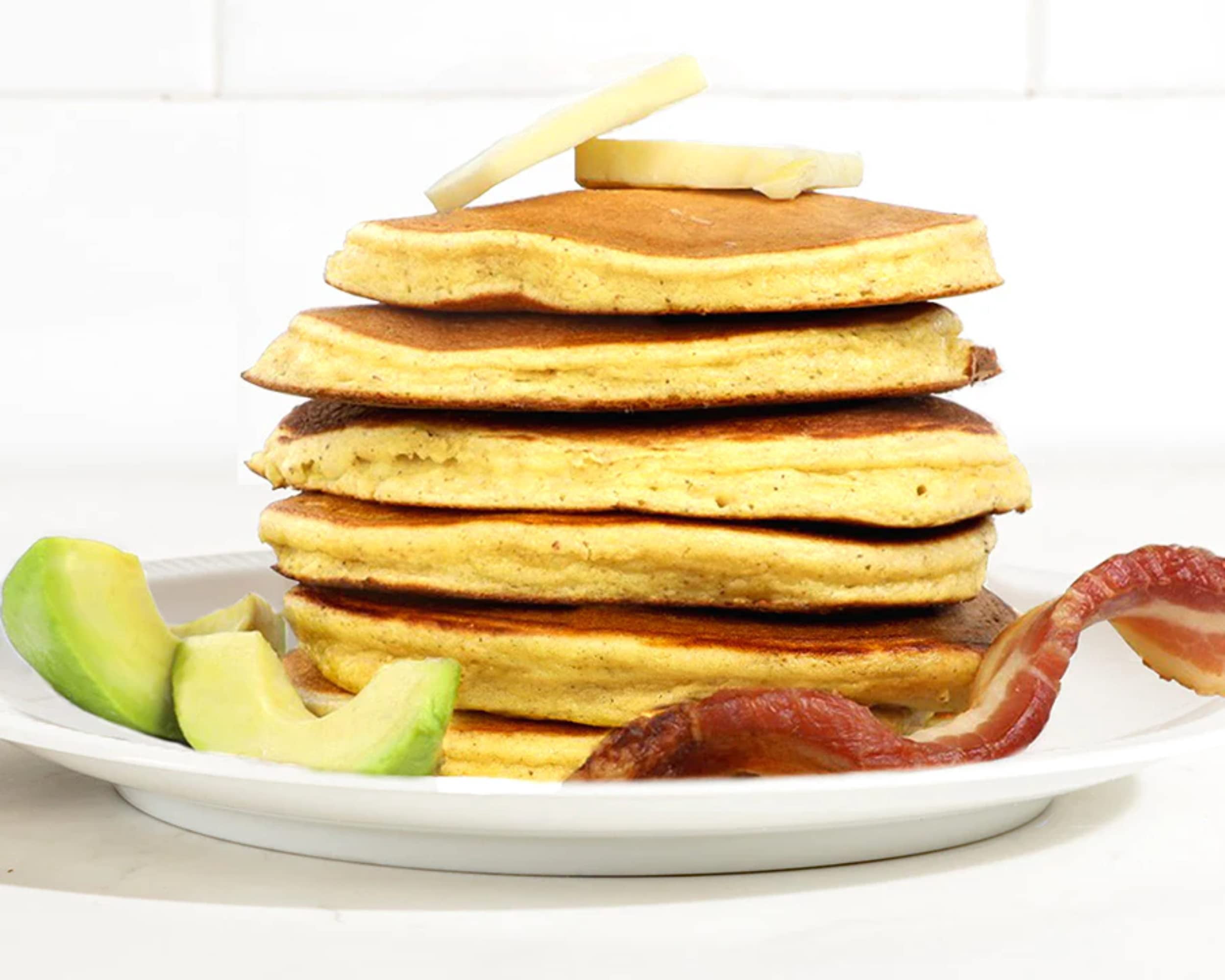 Birch Benders Keto Pancake and Waffle Mix, 10 oz (pack of 2) with Swivel Spoons