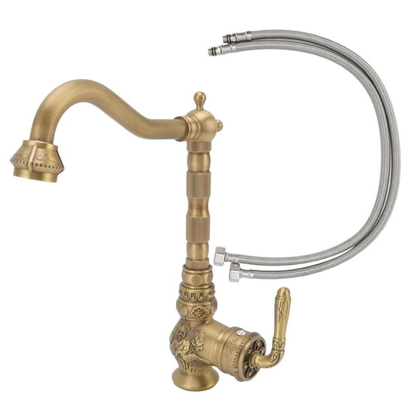 Single Handle Kitchen Faucet, Kitchen Faucet Leak Proof for Household