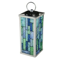 Xiyztok Mosaic Solar Lanterns Waterproof Decorative Auto On and Off Outdoor Garden LED Mason Jar