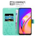 thumbnail image 2 of Cadorabo Flower Case for Oppo A94 5G Cover Book Wallet Screen Protection PU Leather Flip Magnetic Etui, 2 of 7
