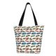 thumbnail image 1 of Fotbe Train Bolsa de Playa con Estampado, Bolsa de Hombro, Bolsa de Mano Espaciosa, Bolsa de Viaje Ligera, Bolsa de Compras Versátil, 1 of 6
