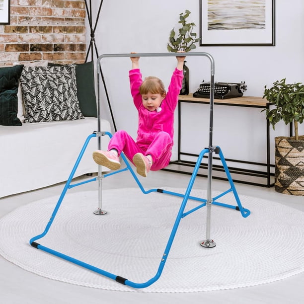 FBSPORT Expandable Gymnastics Bars,Adjustable Height Gymnastic Horizontal Bars,Junior Training