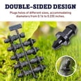 thumbnail image 2 of Harris Seeds Double-Sided Goof Plugs for Drip Irrigation, Hole Sealing Plugs 0.16–0.235 in, 100 Count, 2 of 7