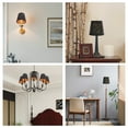 thumbnail image 3 of Shisuyan Hollow-out Cloth Lamp Shade Clip-bulb Light Shade Lamp Cover, 3 of 8