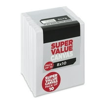 Super Value Canvas Pkg of 10 - 8" × 10"
