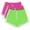 Pink, variant on WIZUTIZ Swim Shorts Women Vintage Trendy Skinny Fitness Dolphin Shorts 3 Packs Spandex Elastic Mid Rise Slit Drawstring Swim Shorts Solid Swim Shorts for Ladies Vacation Purple