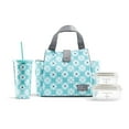 thumbnail image 4 of Medport 989FF456 Insulated Designer Lunch Bag Kit with Fresh Selects Container Set & Patterned Water Bottle, 4 of 13
