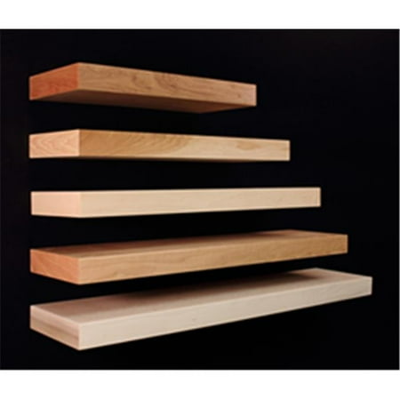 - Omega National NPFS0124XUF1 24 in. Long Floating Paint Grade Shelf