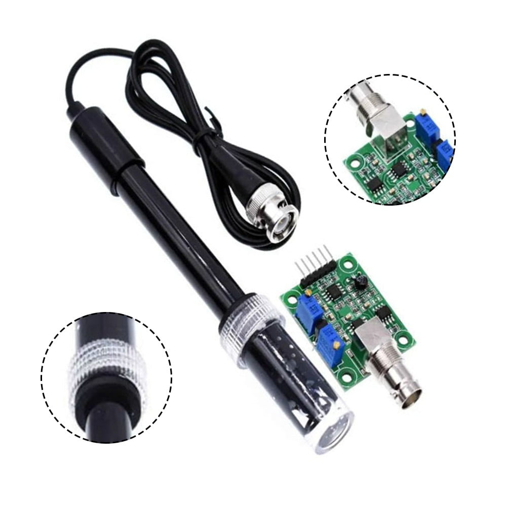 Arduinos Sensitive PH Sensor Kit With PH Electrode Probe And PH Module Detect Water Quality PH Evaluation Water Quality