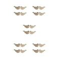 thumbnail image 1 of Toystoory 100 piezas de piezas de suministros de adorno arte animales en forma de encanto en blanco fiesta Scrapbooking álbum de fotos Type2 NO2, 1 of 6