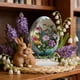 thumbnail image 1 of Adornos Acrílicos Adorno de huevo de acrílico con base, decoración de Pascua para mesa, resistente a golpes e impermeable, ideal para decorar el hogar. NCHKUN, 1 of 8