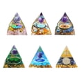 thumbnail image 3 of Pirámide de orgonitaamatistaperidotoenergía de cristal curativoartesanías de orgón (C), 3 of 3