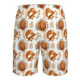 thumbnail image 6 of Kdxio Cute Squirrel Pattern Mens Casual Shorts - Drawstring Summer Beach Sports Shorts for Men, 6 of 9