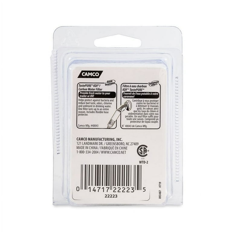 Valvola Di Scarico Camco 22223 - Doppia Aletta Da 3/8"""" O - Foto 3