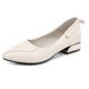 thumbnail image 1 of Marca XIHAHA, zapatos puntiagudos para mujer, zapatos de tacón para mujer, zapatos de baile de cuero genuino, tacones cuadrados coloridos, zapatillas informales para fiesta para chicas, 1 of 5