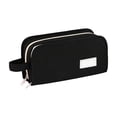 thumbnail image 3 of Retro Style Large Capacity Pencil Case, Portable Rectangular Stationery Storage Pouch with Stain Resistance, Soft Protective Pen Bag for Home Office, Durable Desk Decoration Organizer, AKLJWH, 3 of 7