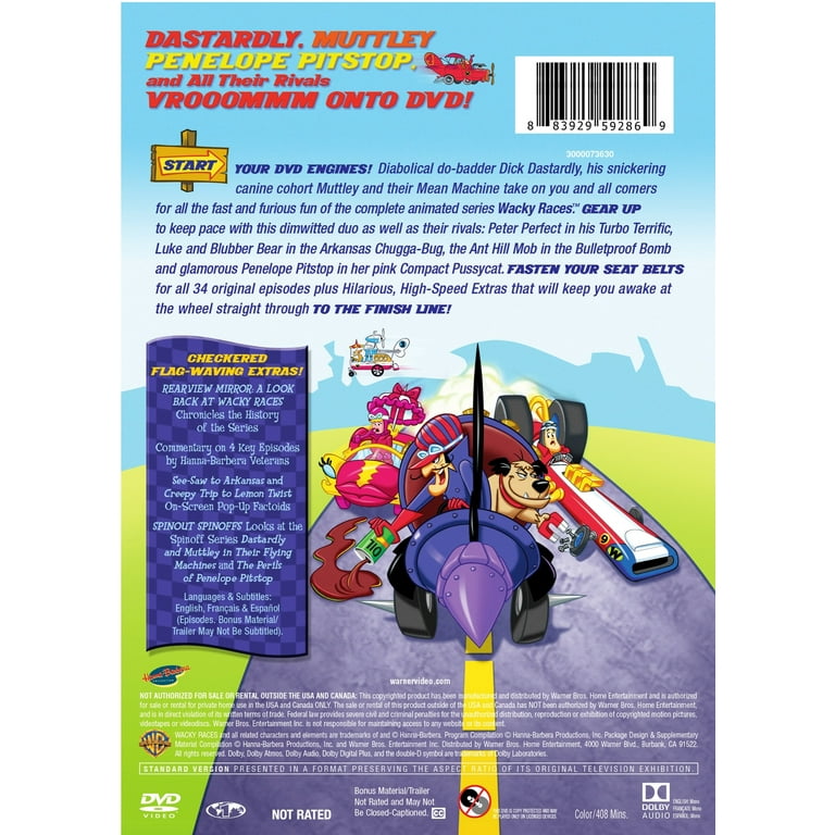 Wacky Races: The Complete Series (DVD) - Walmart.com
