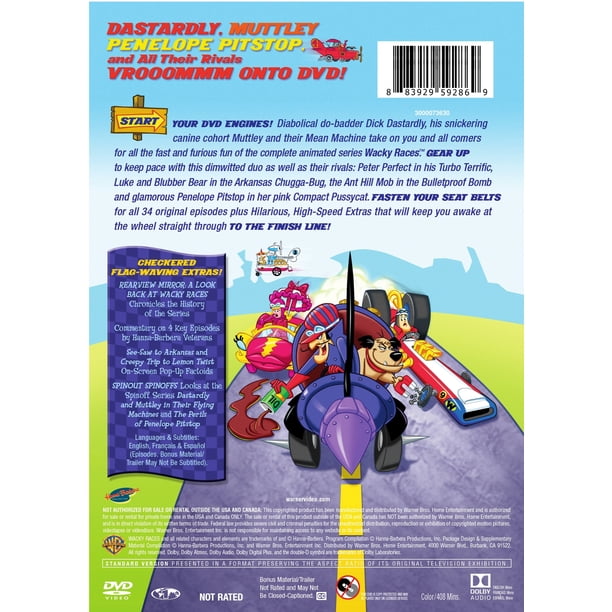 Wacky Races: The Complete Series (DVD) - Walmart Business Supplies Wacky Races: The Complete Series (DVD) - Walmart Business Supplies