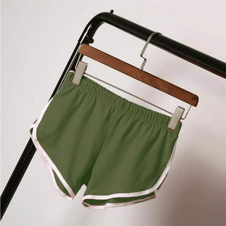 

Shop Clearance! Women Cotton Blend Intimate Goods Summer Shorts Panties Biker Short Binding Side Split Elastic Waist Patchwork Casual Short Pant